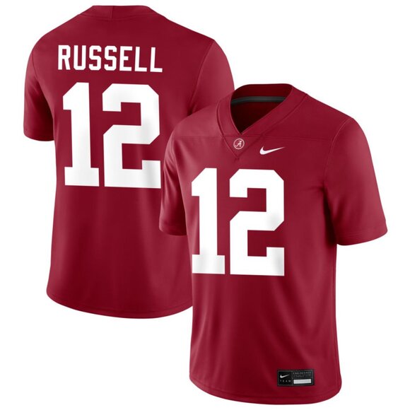 Youths Kids Mens Womens Keelon Russell Red Vapor Stitched jersey